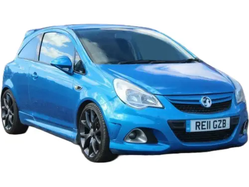 Vauxhall Corsa VXR Blue Edition RE11 GZB