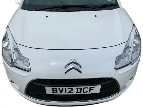 Citroën C3 White BV12 DCF