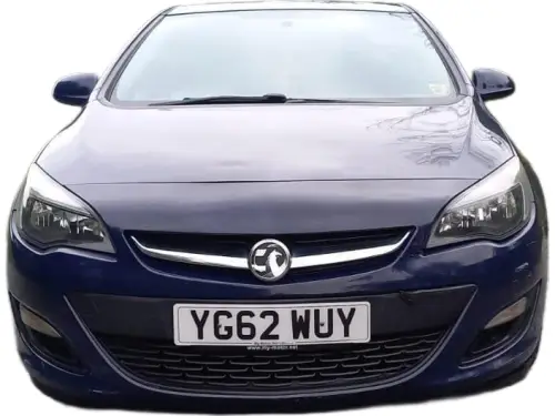 Vauxhall Astra YG62 WUY