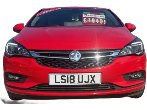 Vauxhall Astra SRi Turbo LS18 UJX
