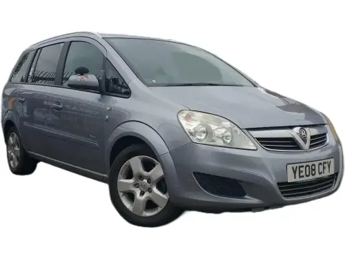 Vauxhall Zafira Breeze YE08 CFY