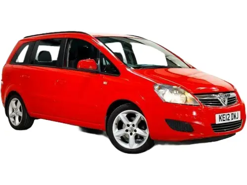 Vauxhall Zafira Exclusiv KE12 DWJ