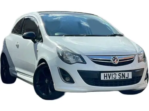 Vauxhall Corsa Limited Edition HV13 SNJ
