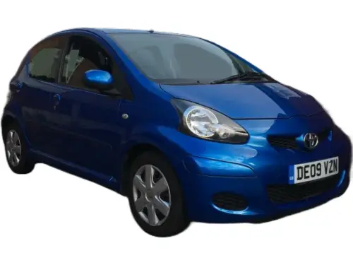 Toyota Aygo Blue VVT-i DE09 VZN
