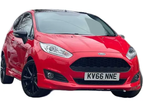 Ford Fiesta Zetec S RED Edition KV66 NNE