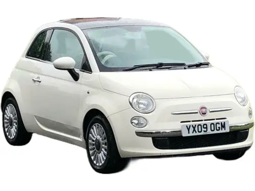 Fiat 500 Lounge RHD YX09 OGM