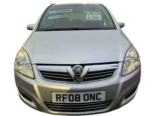 Vauxhall Zafira Life RF08 ONC