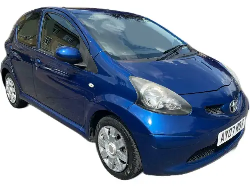Toyota Aygo Blue VVT-i AY07 MOV