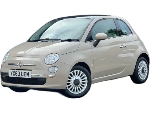 Fiat 500 Lounge RHD YX63 UEM