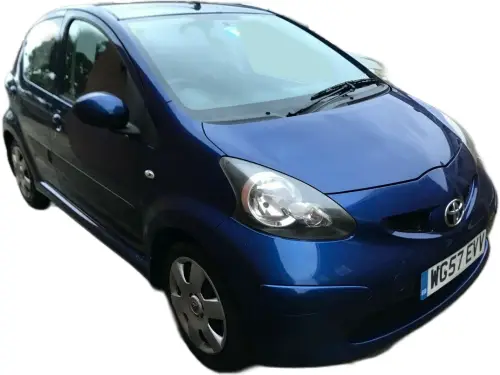 Toyota Aygo Blue VVT-i WG57 EVV
