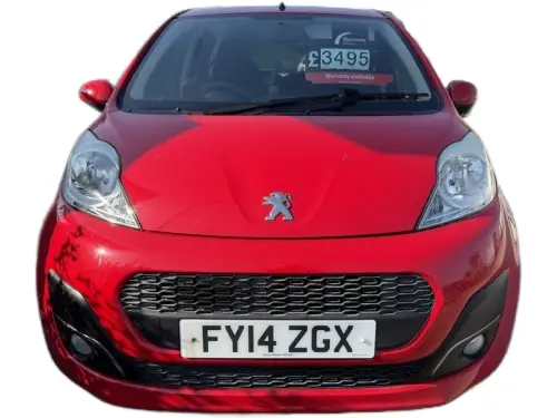 Peugeot 107 FY14 ZGX