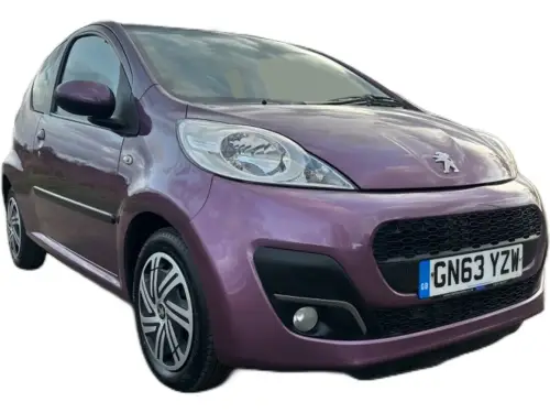 Peugeot 107 GN63 YZW