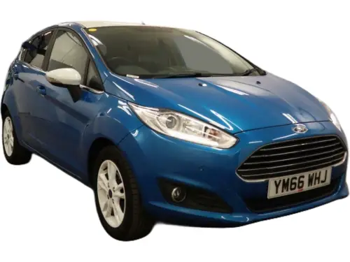 Ford Fiesta Zetec Blue Edit Spring YM66 WHJ