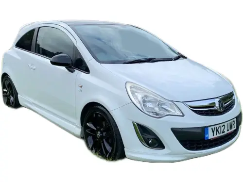 Vauxhall Corsa YK12 UWR