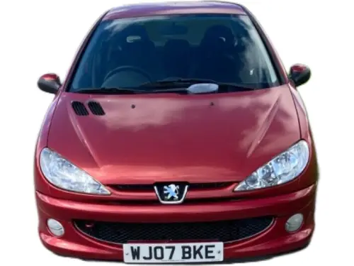 Peugeot 206 WJ07 BKE