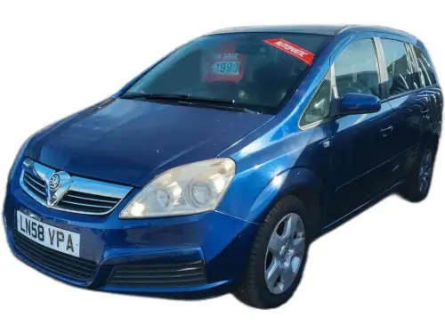 Vauxhall Zafira LN58 VPA