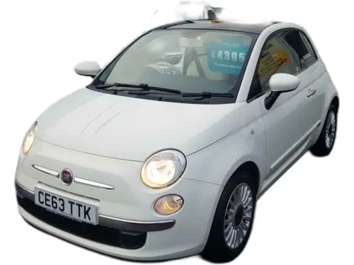 Fiat 500 Lounge RHD CE63 TTK
