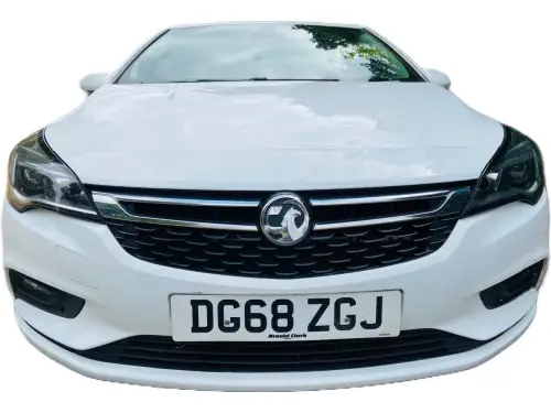 Vauxhall Astra DG68 ZGJ