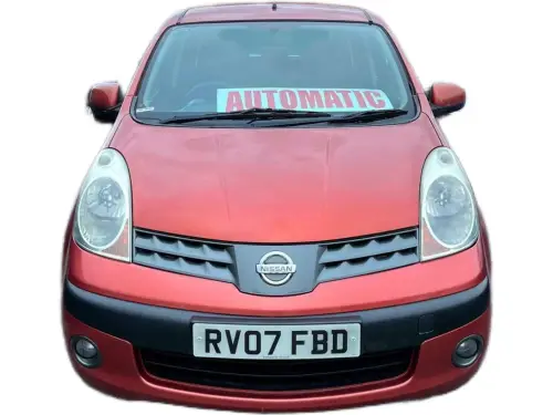Nissan Note SE Auto RV07 FBD