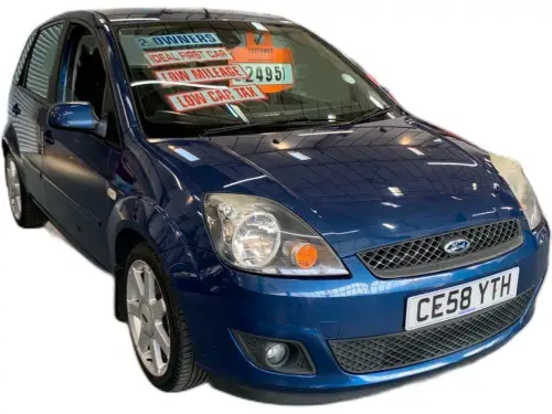 Ford Fiesta Zetec Blue CE58 YTH