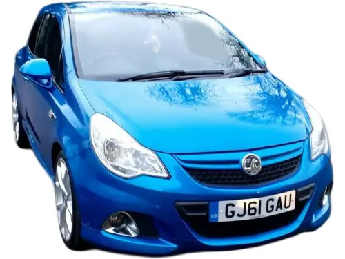 Vauxhall Corsa VXR Blue Edition GJ61 GAU
