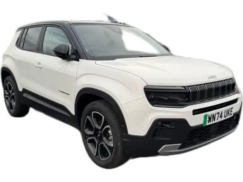 Jeep Avenger Summit EV WN74 UKE