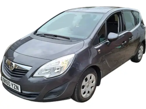 Vauxhall Meriva S Turbo BK60 YZN