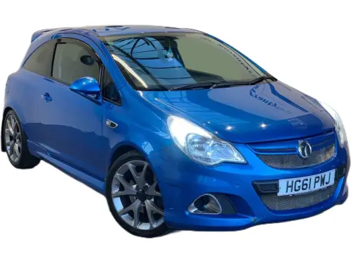 Vauxhall Corsa VXR Blue Edition HG61 PWJ