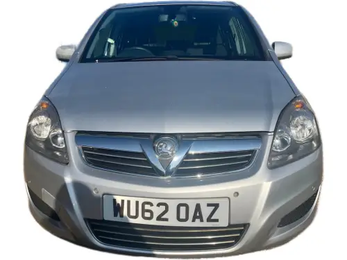 Vauxhall Zafira WU62 OAZ