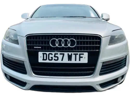 Audi Q7 S Line Quattro TDI DG57 WTF