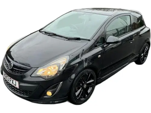 Vauxhall Corsa Black Edition KR13 FXJ