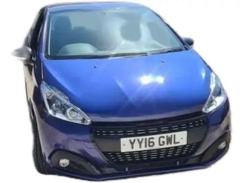 Peugeot 208 XS White YY16 GWL