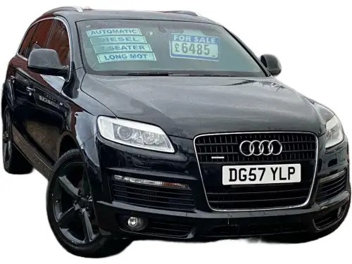 Audi Q7 S Line Quattro TDI DG57 YLP