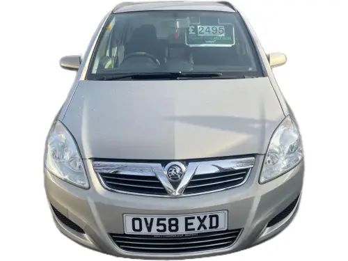 Vauxhall Zafira OV58 EXD