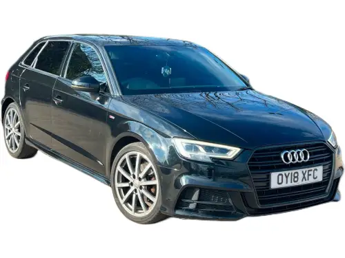 Audi A3 S Line TDI S-A OY18 XFC