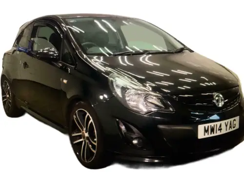 Vauxhall Corsa Black Edition MW14 YAG
