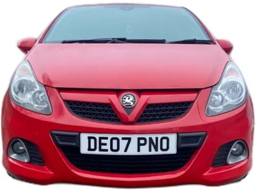 Vauxhall Corsa VXR Turbo DE07 PNO