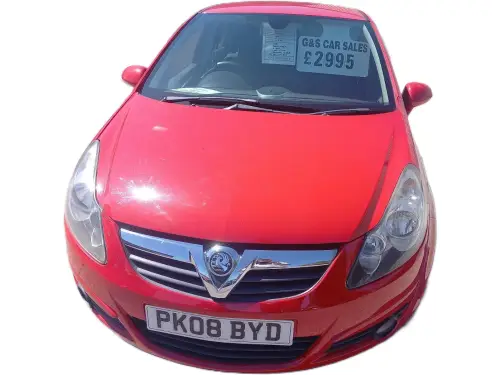 Vauxhall Corsa PK08 BYD