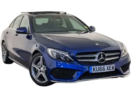 Mercedes-Benz C220 D AMG Line Premium + Auto KU66 XEW