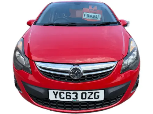 Vauxhall Corsa YC63 OZG