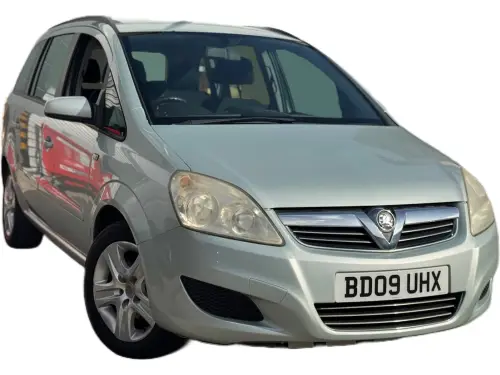 Vauxhall Zafira Exclusiv BD09 UHX