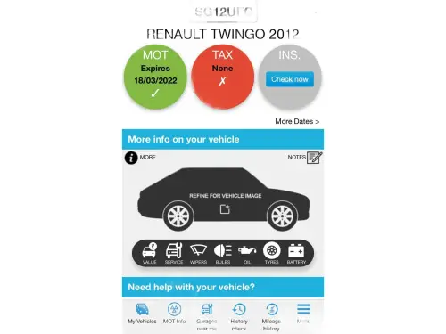 Renault Twingo Dynamique SG12 UFC