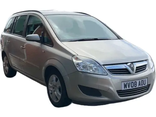 Vauxhall Zafira Exclusiv WV08 AOU