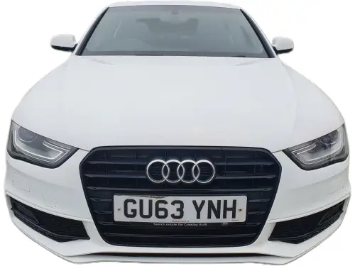 Audi A4 S Line Black Edition TDI GU63 YNH