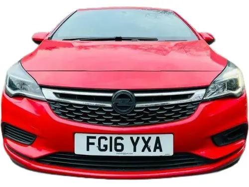 Vauxhall Astra SRi Turbo FG16 YXA