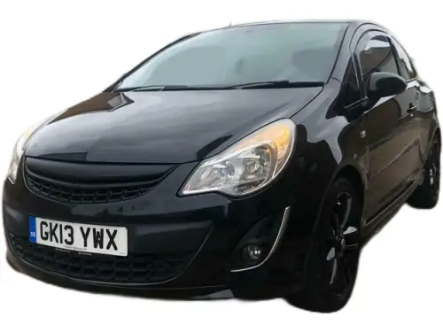 Vauxhall Corsa Black Edition GK13 YWX