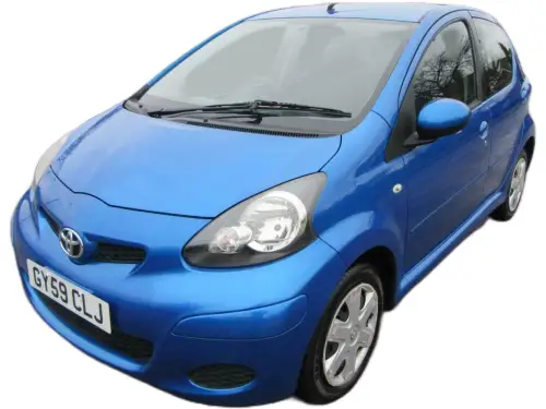 Toyota Aygo Blue VVT-i GY59 CLJ