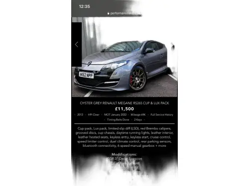 Renault Megane AK62 NPP