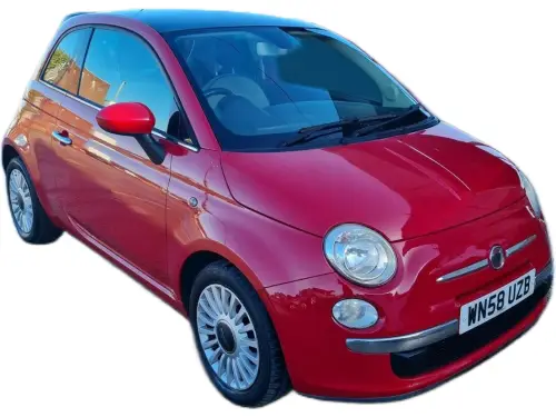 Fiat 500 Lounge RHD WN58 UZB