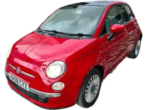 Fiat 500 Lounge RHD VA08 CYZ